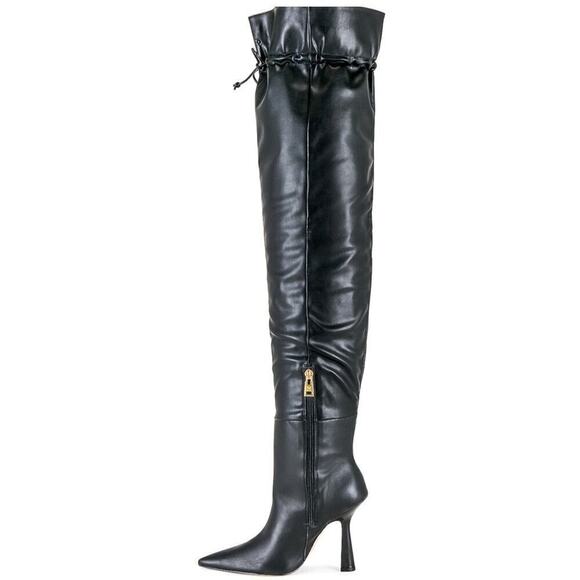 Good American Carla Over The Knee Boots Size 7 NWOT - Picture 4 of 16